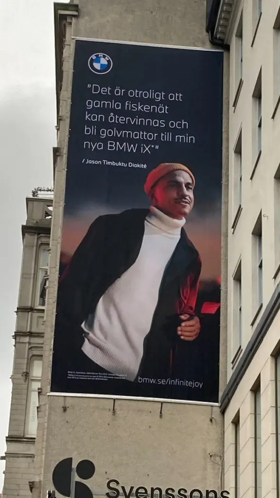 BMW Infinite Joy campaign timbuktu BMW iX Ocean plastic 