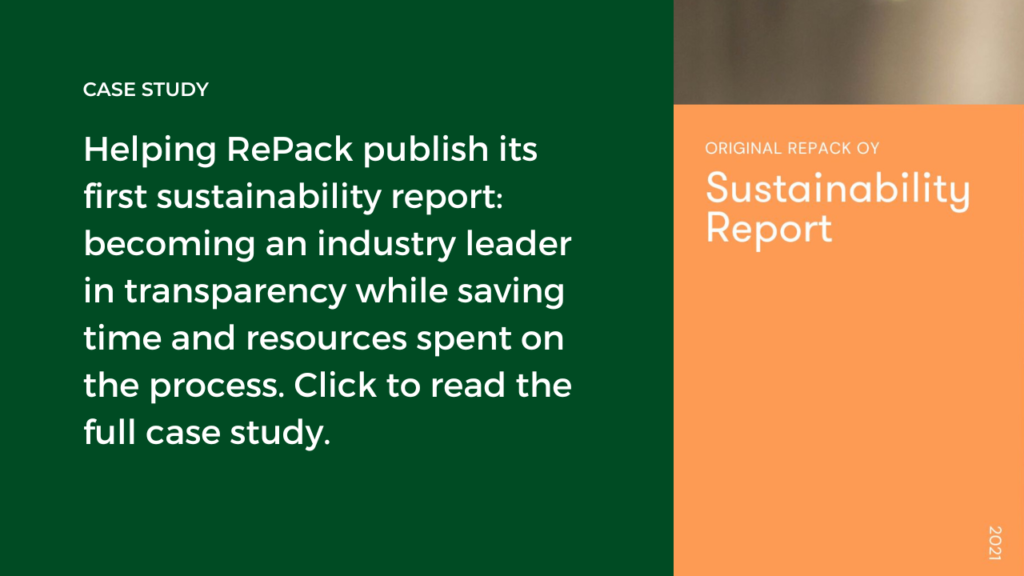 Sustainability Reporting Testimonial: Jonne Hellgren, CEO-RePack - ASKEL